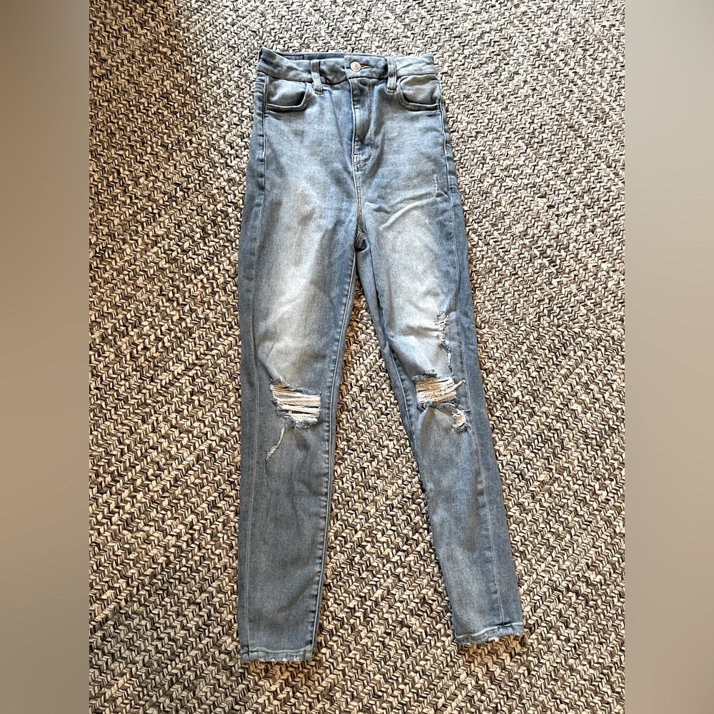 American Eagle Curvy jeggings